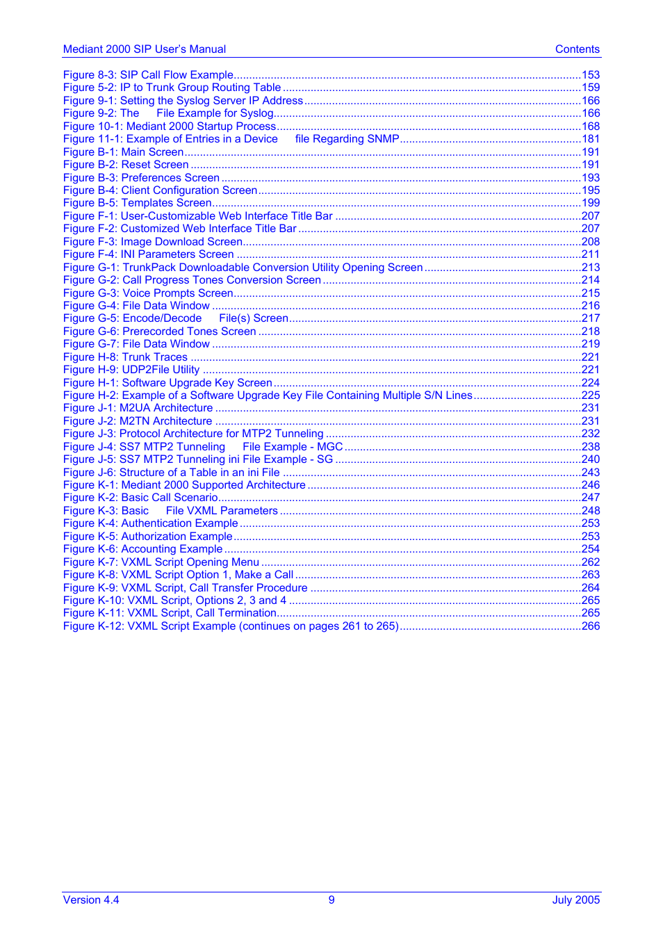 Nortel Networks Mediant TP-1610 SIP User Manual | Page 9 / 280