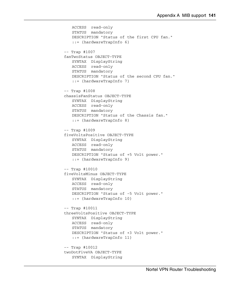 Nortel Networks NN46110-602 User Manual | Page 141 / 230