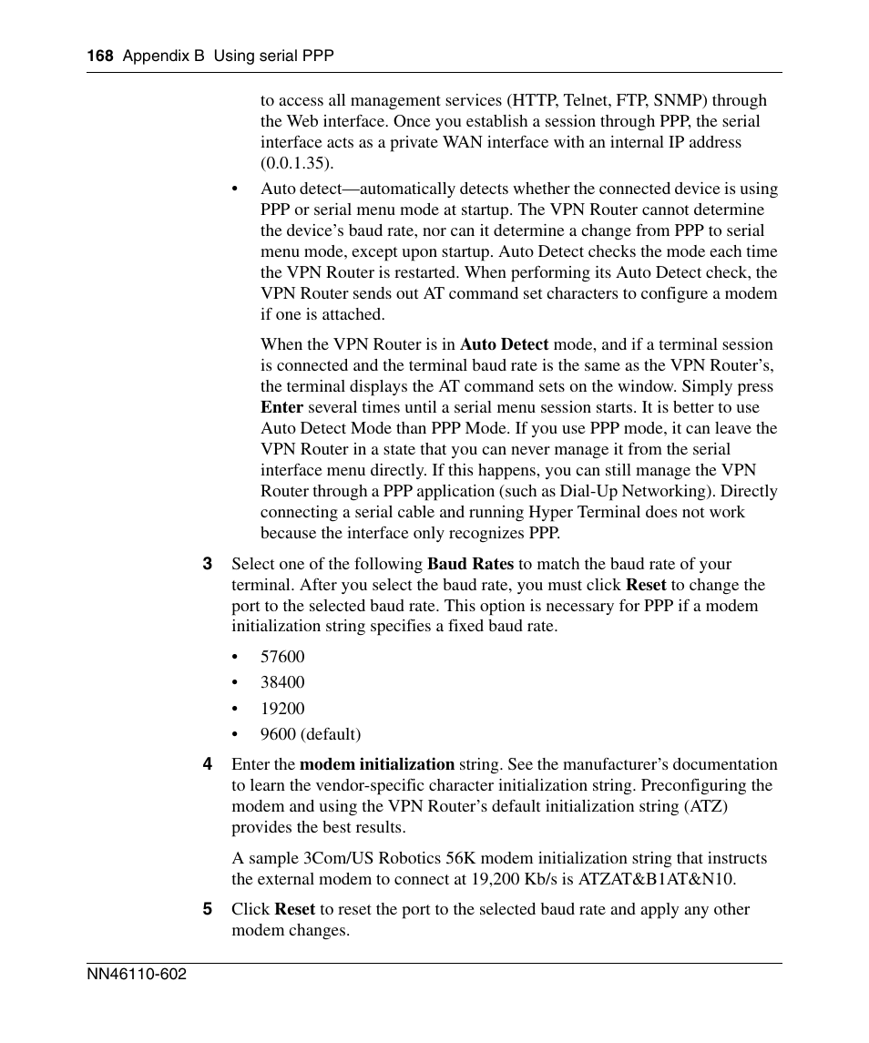 Nortel Networks NN46110-602 User Manual | Page 168 / 230