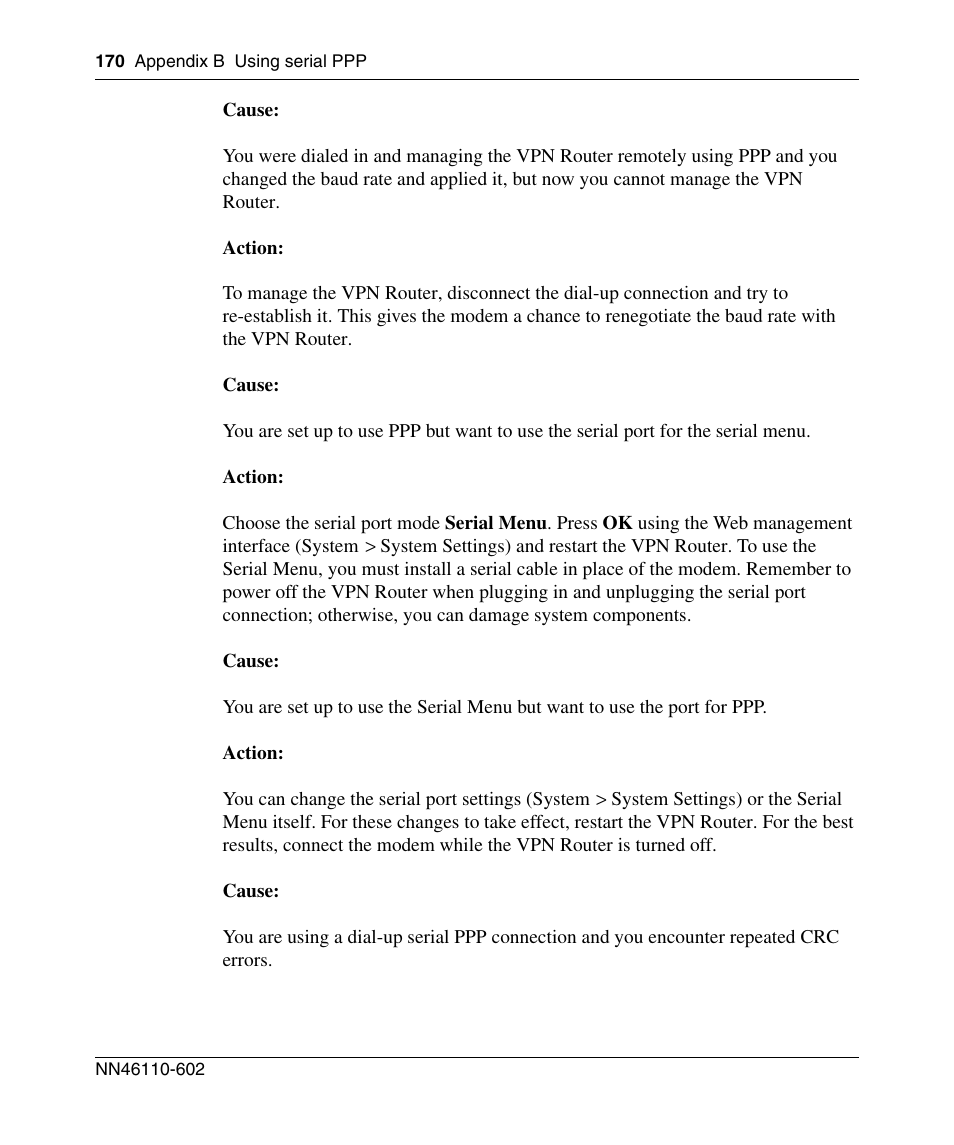 Nortel Networks NN46110-602 User Manual | Page 170 / 230