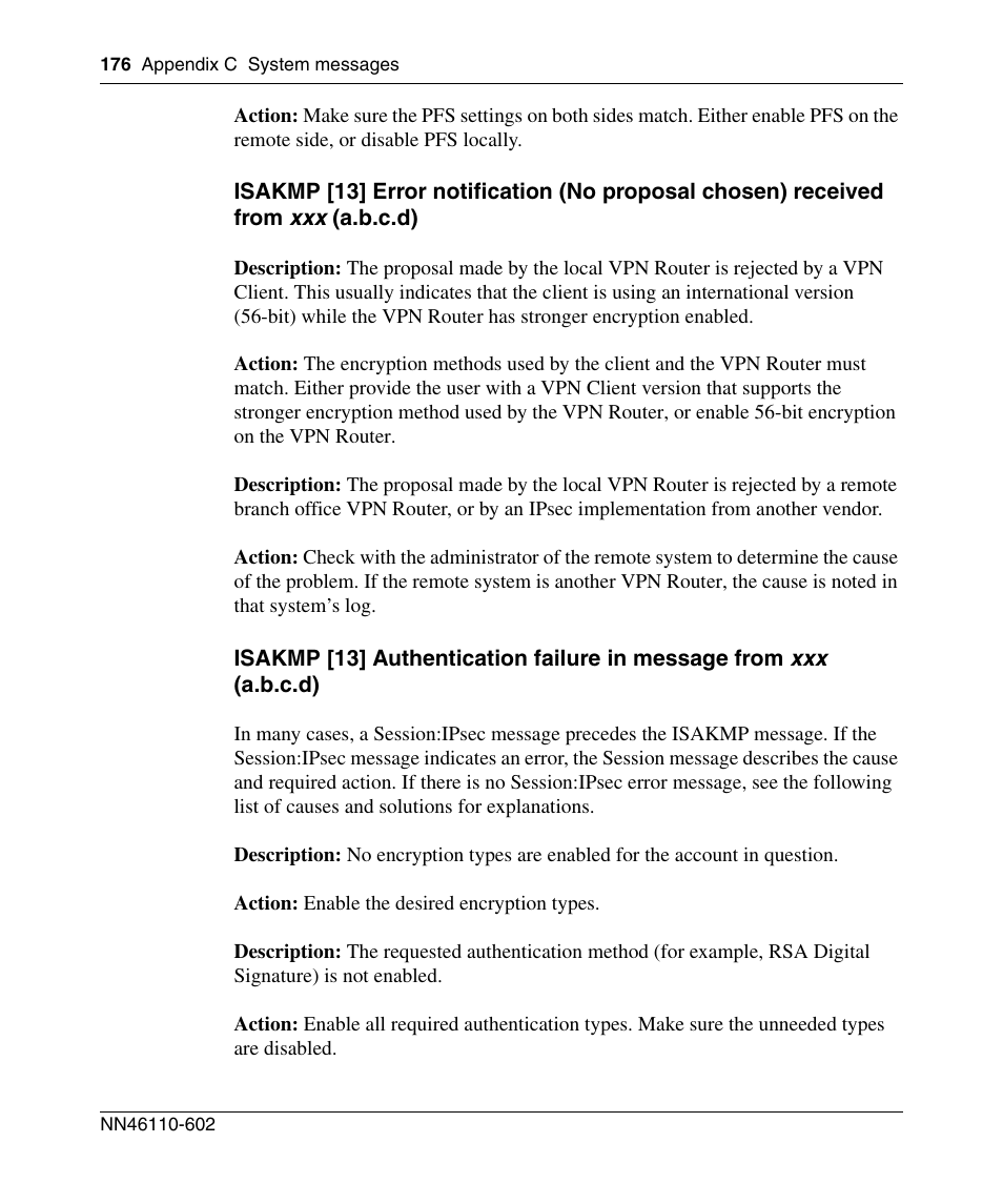 Nortel Networks NN46110-602 User Manual | Page 176 / 230