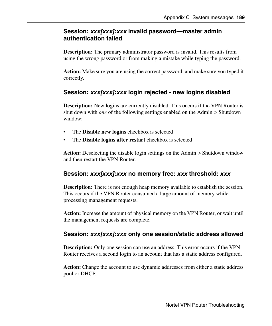 Nortel Networks NN46110-602 User Manual | Page 189 / 230