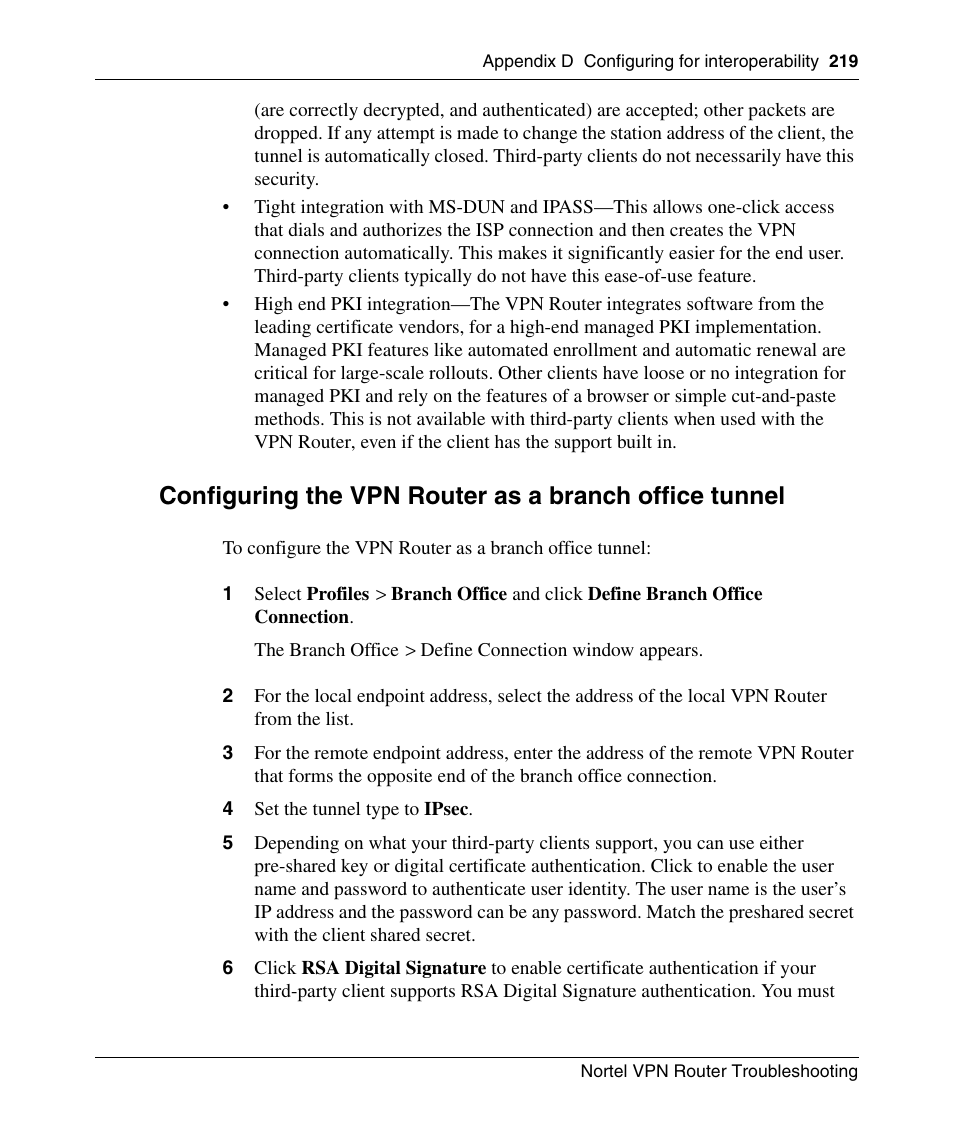 Nortel Networks NN46110-602 User Manual | Page 219 / 230