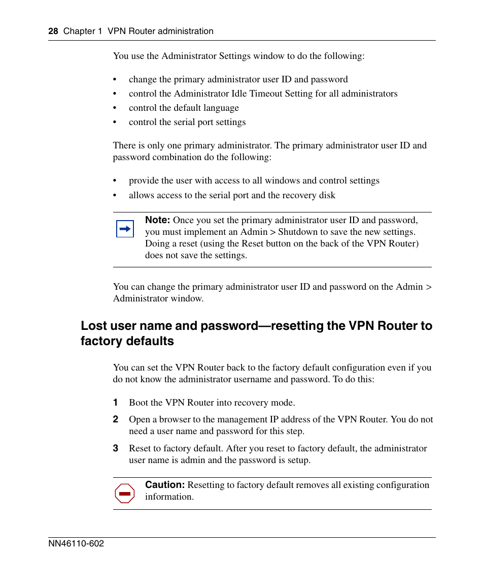 Nortel Networks NN46110-602 User Manual | Page 28 / 230