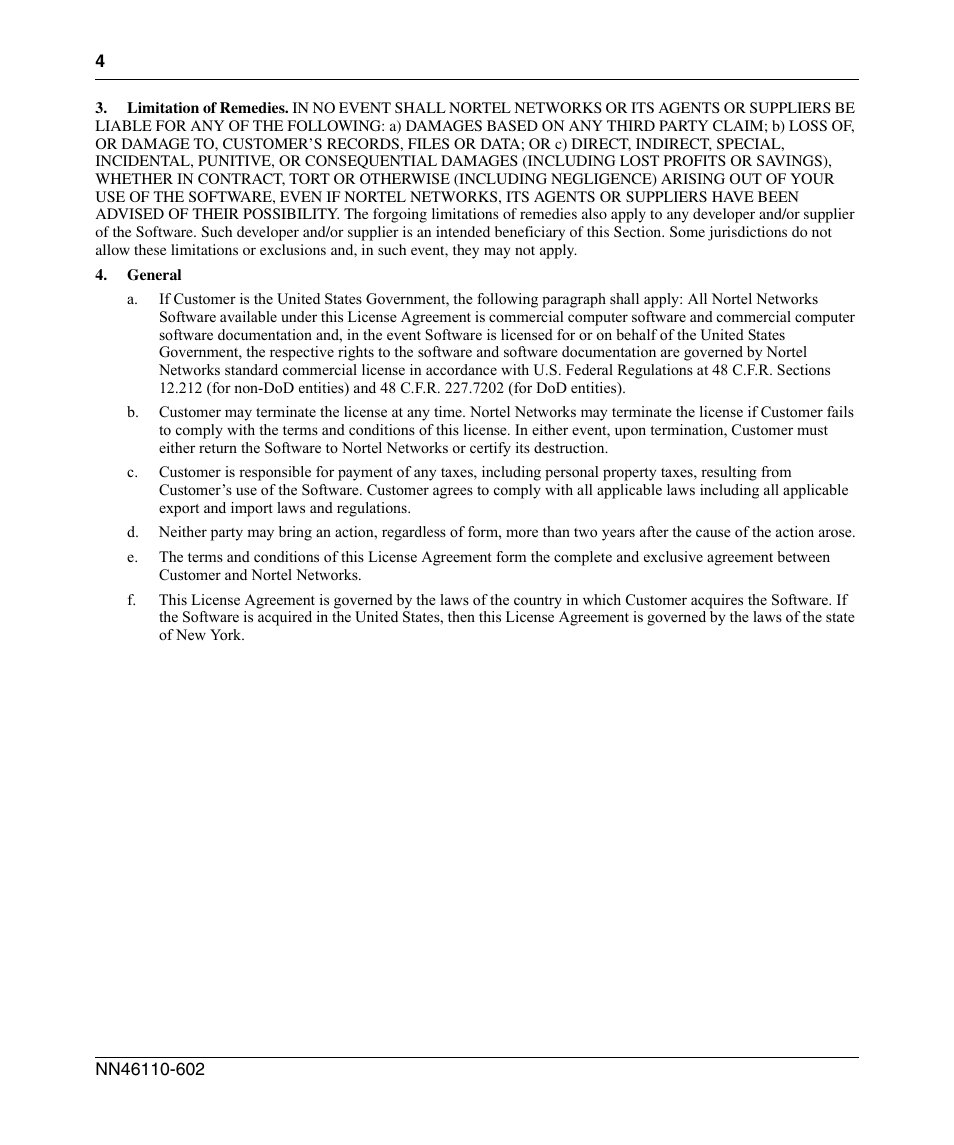 Nortel Networks NN46110-602 User Manual | Page 4 / 230