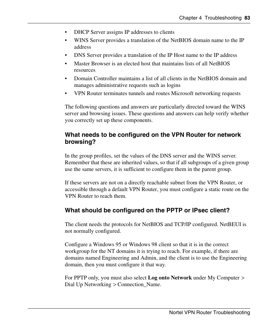 Nortel Networks NN46110-602 User Manual | Page 83 / 230