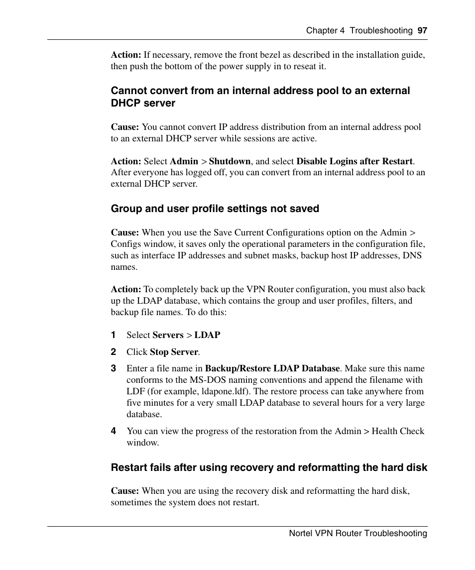 Nortel Networks NN46110-602 User Manual | Page 97 / 230