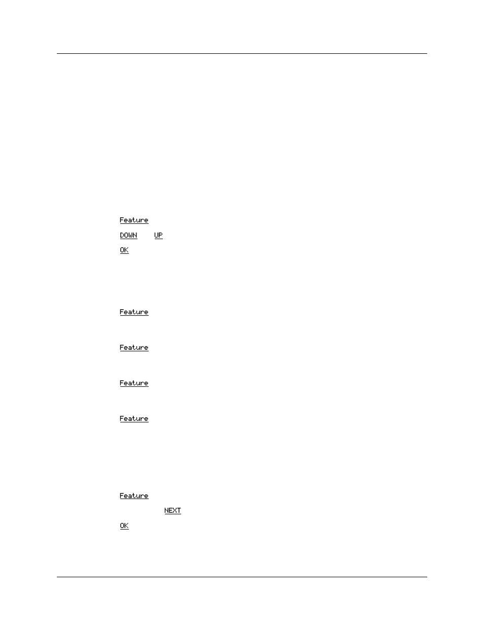 Telephone setup, Display contrast level, Language choice | Ring type | Nortel Networks i2002 User Manual | Page 7 / 14