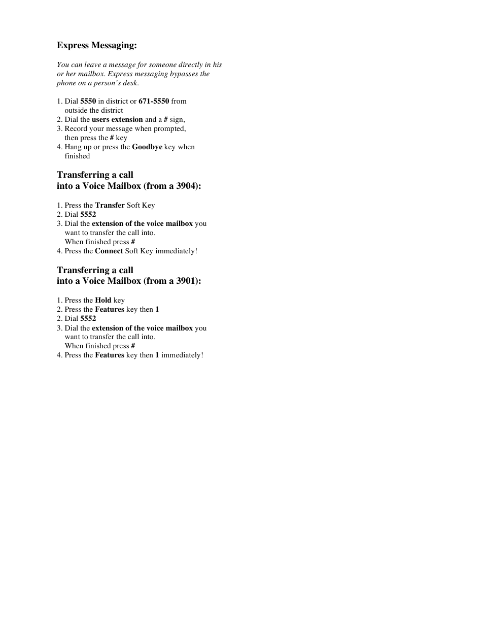 Nortel Networks 3904 User Manual | Page 7 / 7