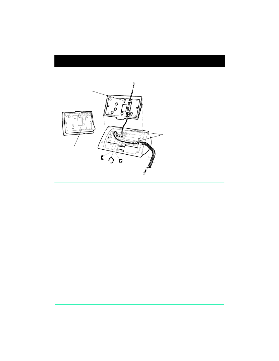 Setting up the telephone | Nortel Networks M7100N User Manual | Page 6 / 7