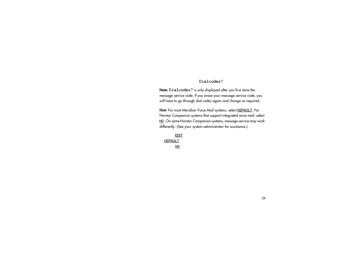 Nortel Networks C3060 User Manual | Page 29 / 64