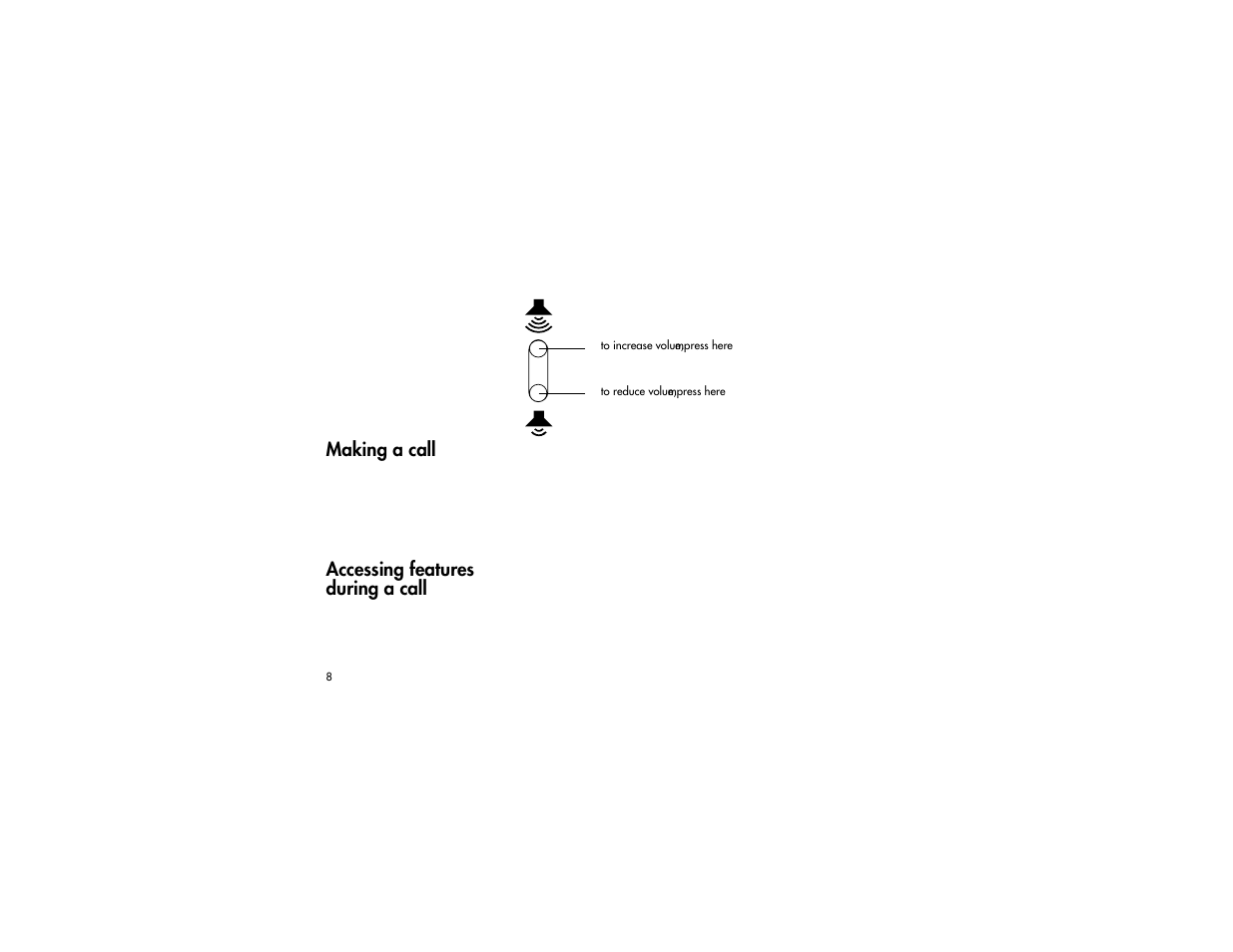 Making a call, Accessing features during a call | Nortel Networks C3060 User Manual | Page 8 / 64