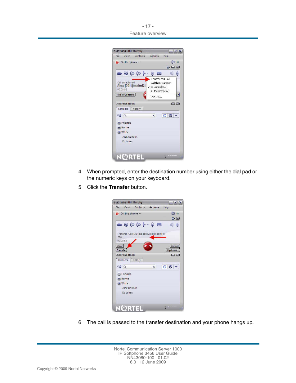 Nortel Networks 3456 User Manual | Page 17 / 42
