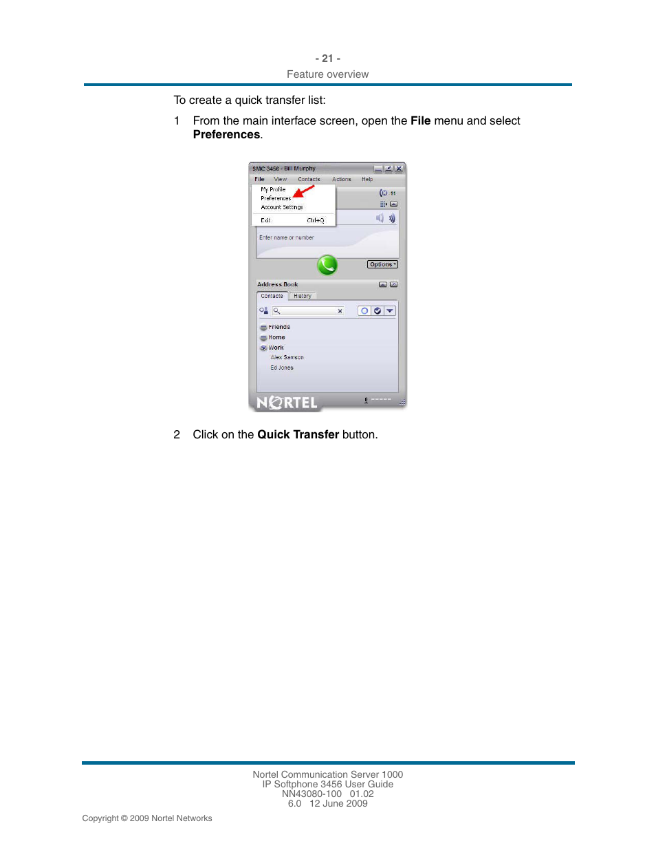 Nortel Networks 3456 User Manual | Page 21 / 42