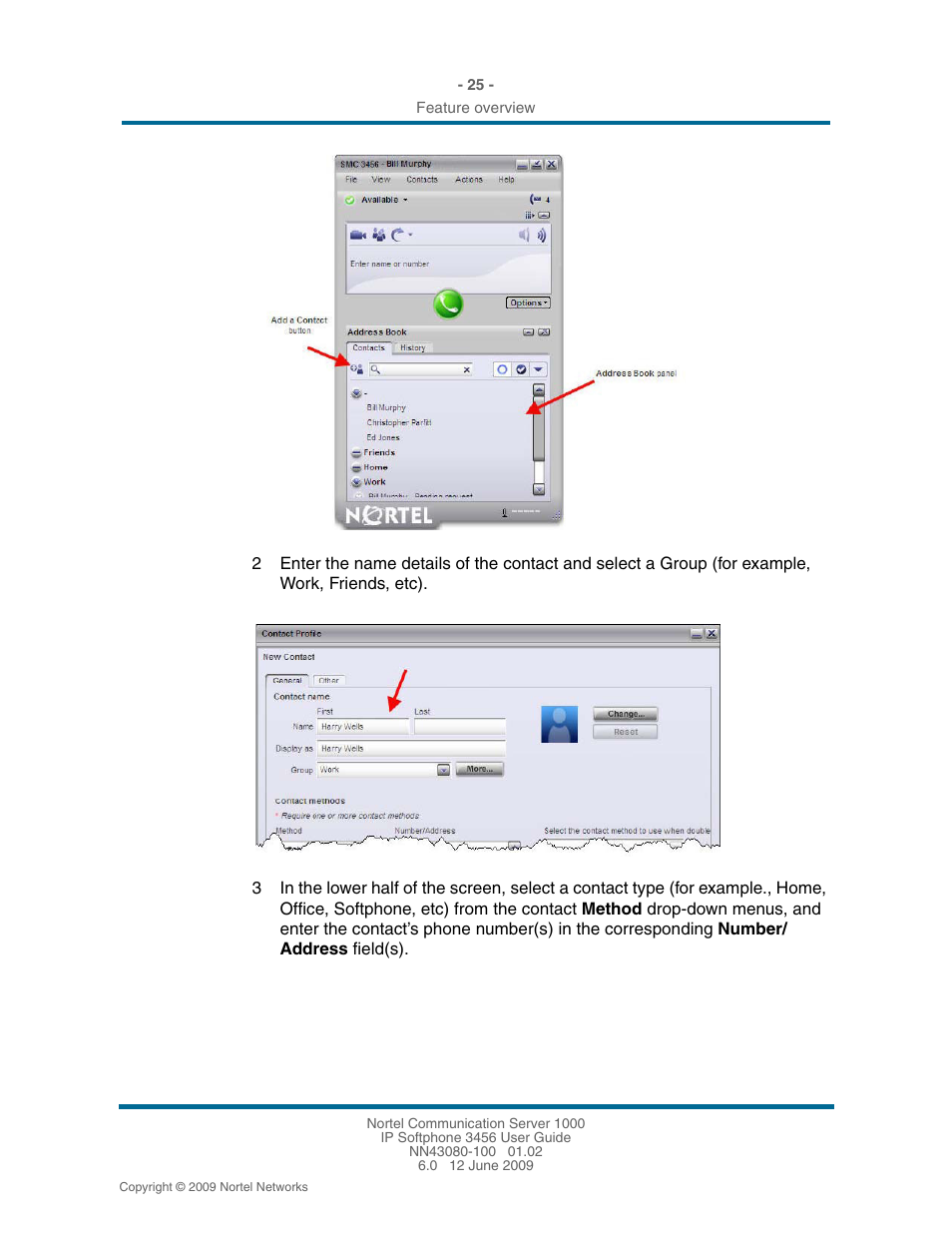 Nortel Networks 3456 User Manual | Page 25 / 42