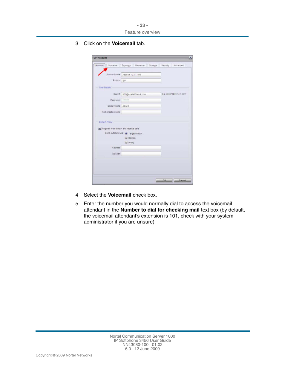 Nortel Networks 3456 User Manual | Page 33 / 42