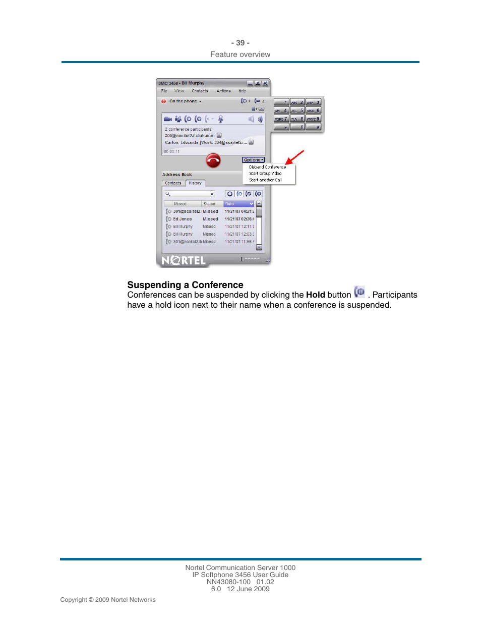 Nortel Networks 3456 User Manual | Page 39 / 42