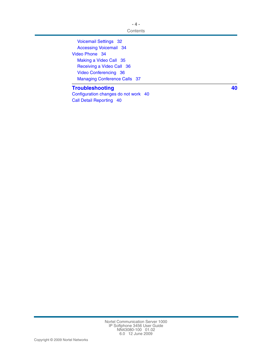 Nortel Networks 3456 User Manual | Page 4 / 42