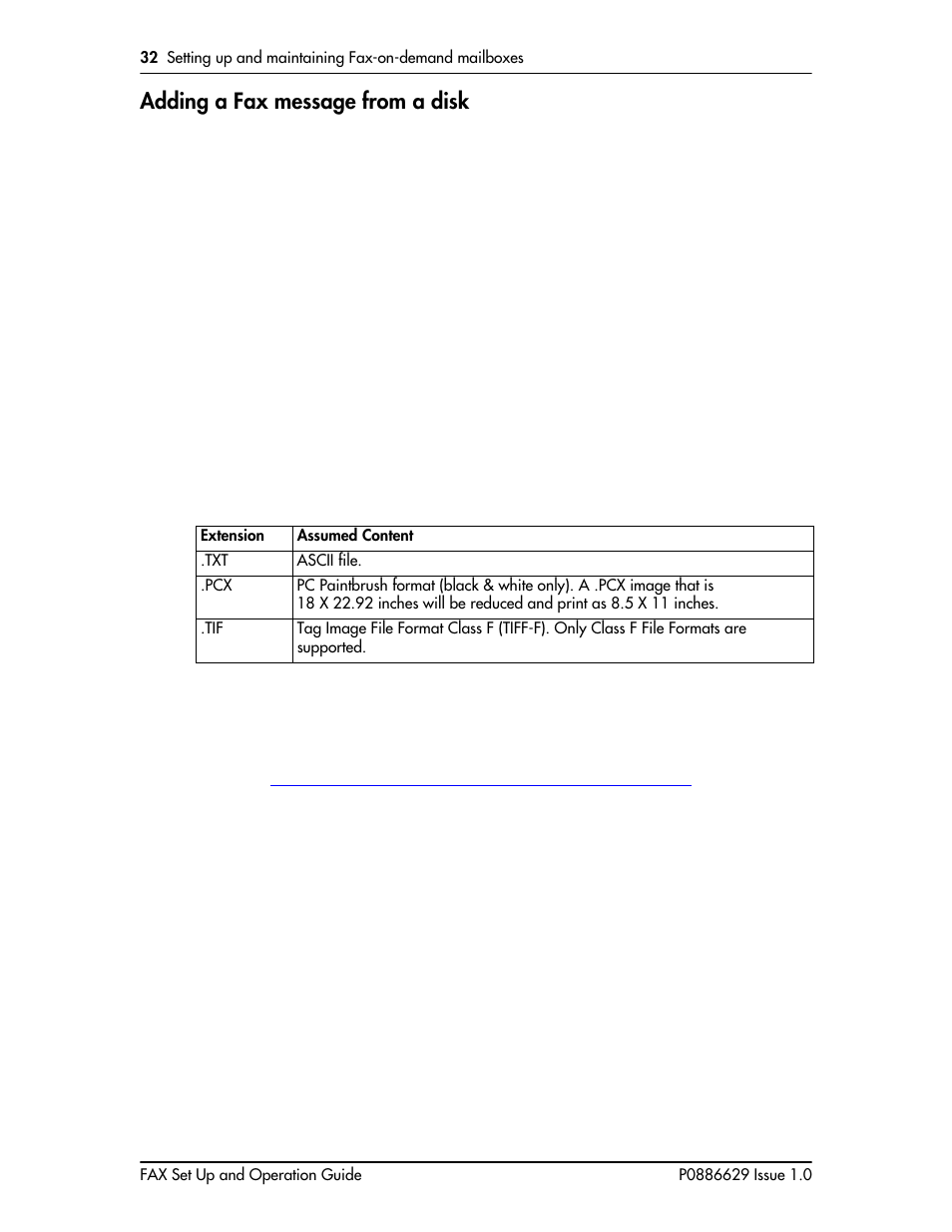 Adding a fax message from a disk, Adding a fax message from a disk 32 | Nortel Networks NORSTAR VOICE MAIL 4.0 FAX P0886629 User Manual | Page 34 / 81