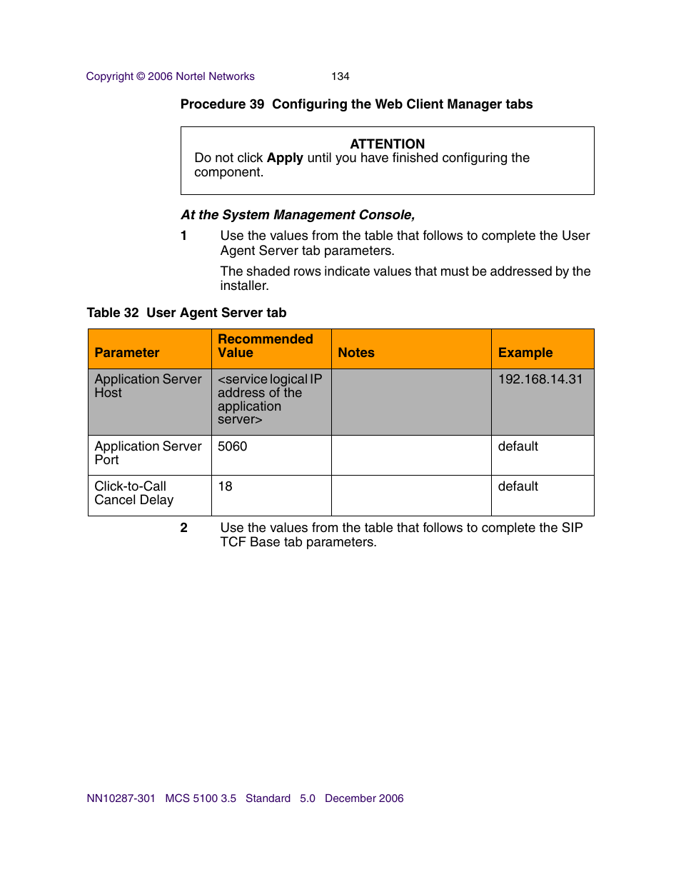 Nortel Networks Sun Fire V100 User Manual | Page 134 / 192