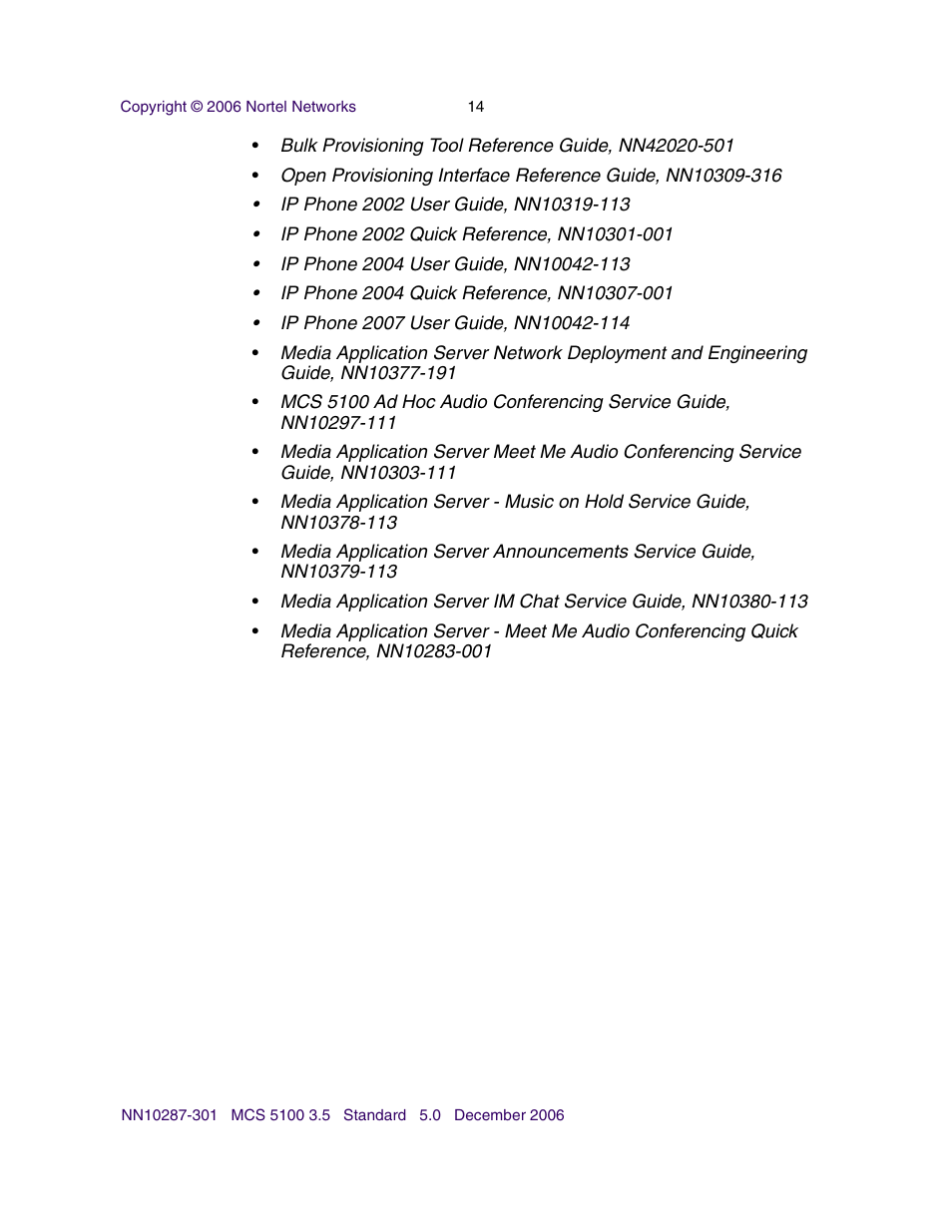 Nortel Networks Sun Fire V100 User Manual | Page 14 / 192