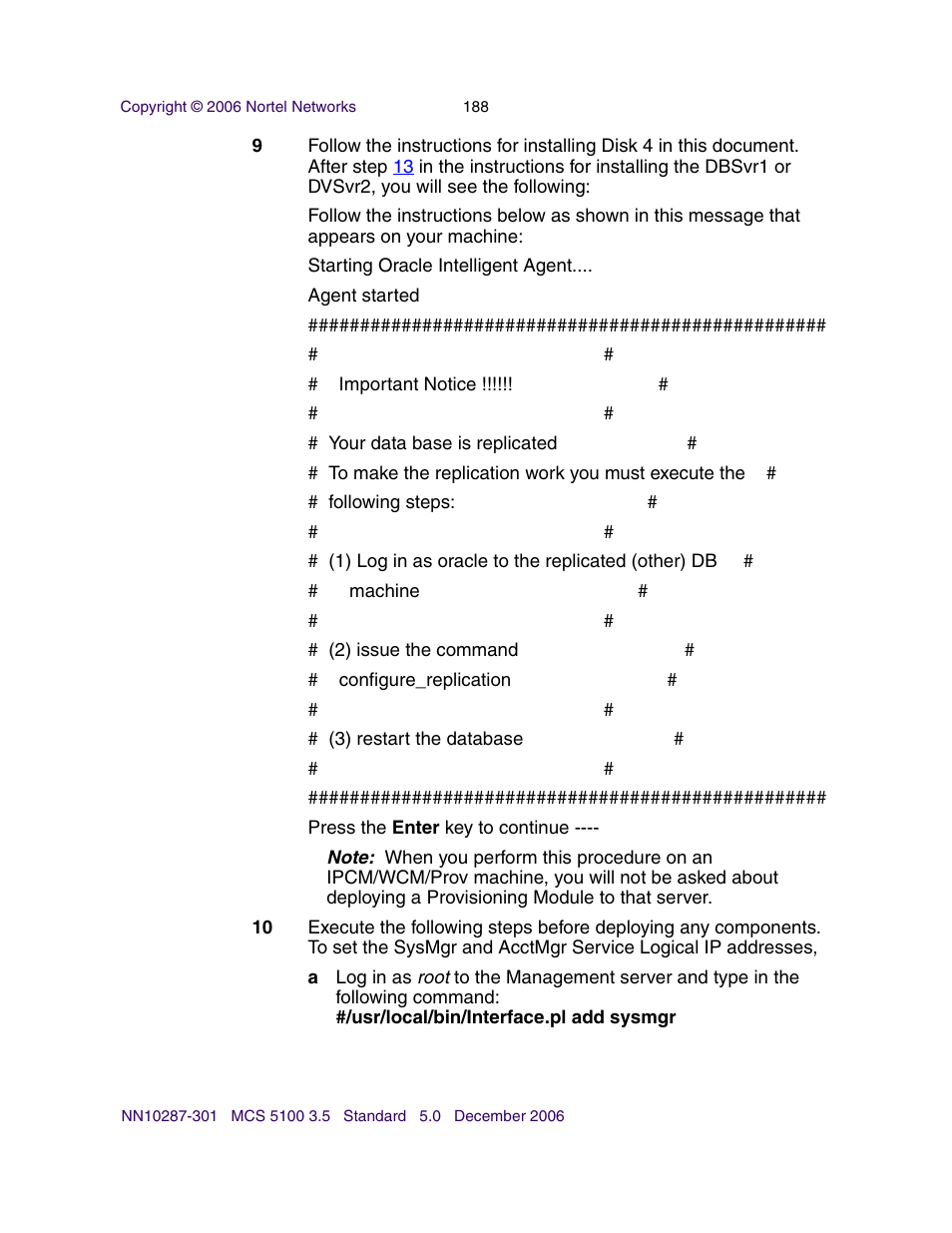 Nortel Networks Sun Fire V100 User Manual | Page 188 / 192