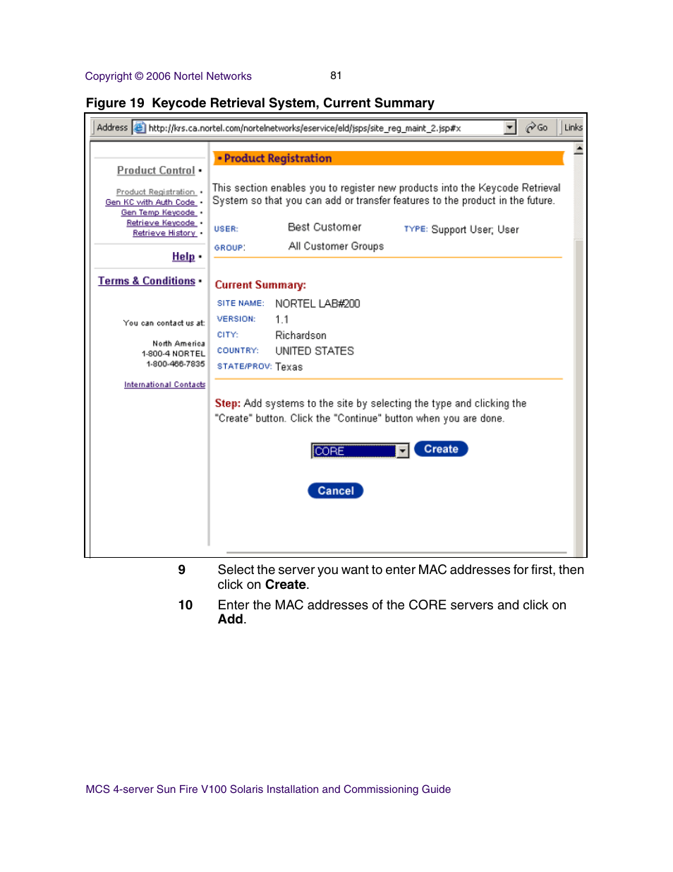 Nortel Networks Sun Fire V100 User Manual | Page 81 / 192