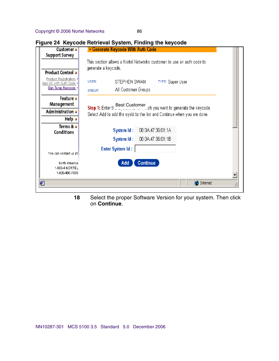 Nortel Networks Sun Fire V100 User Manual | Page 86 / 192