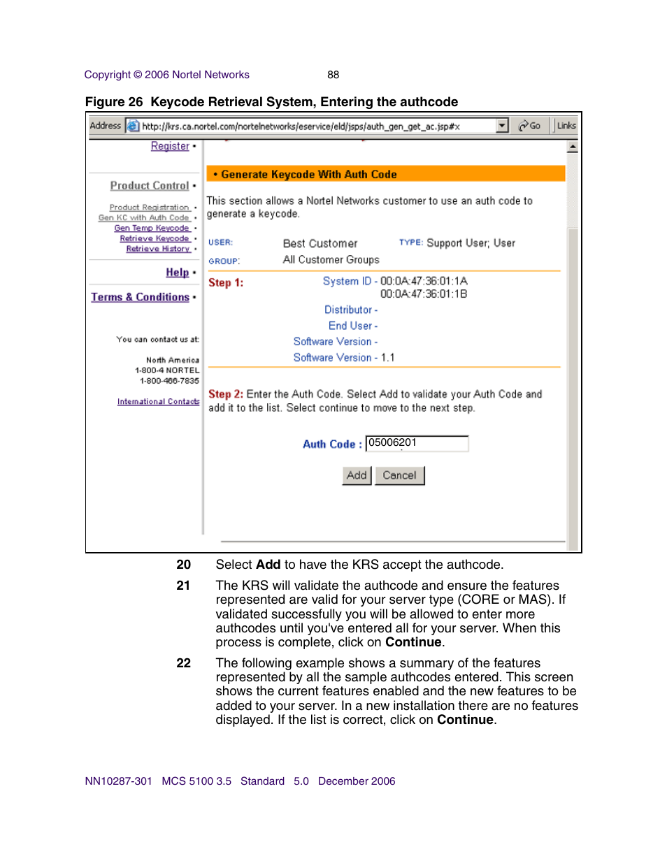 Nortel Networks Sun Fire V100 User Manual | Page 88 / 192