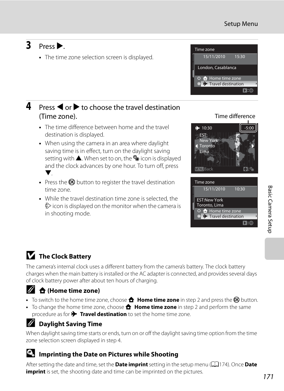 A171) i, Press k | Nortel Networks COOLPIX P7000 User Manual | Page 185 / 240