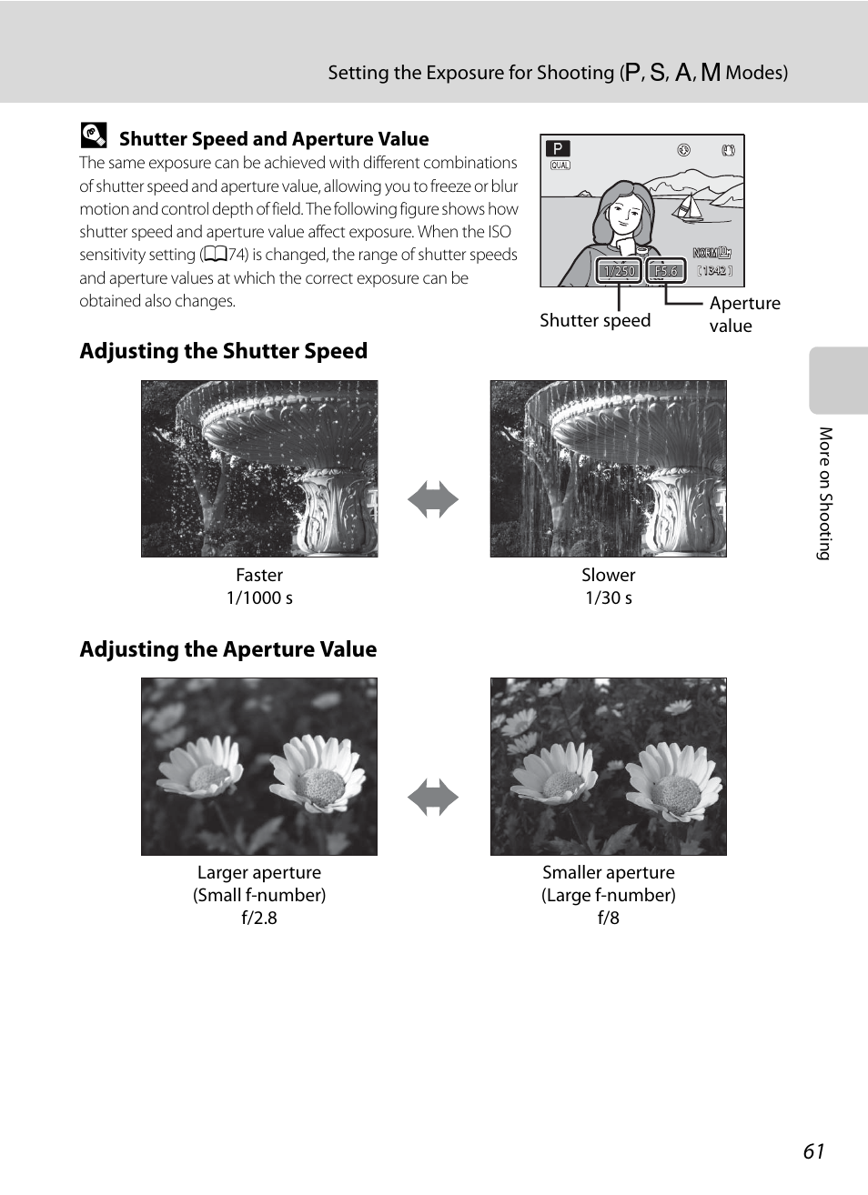A61) | Nortel Networks COOLPIX P7000 User Manual | Page 75 / 240