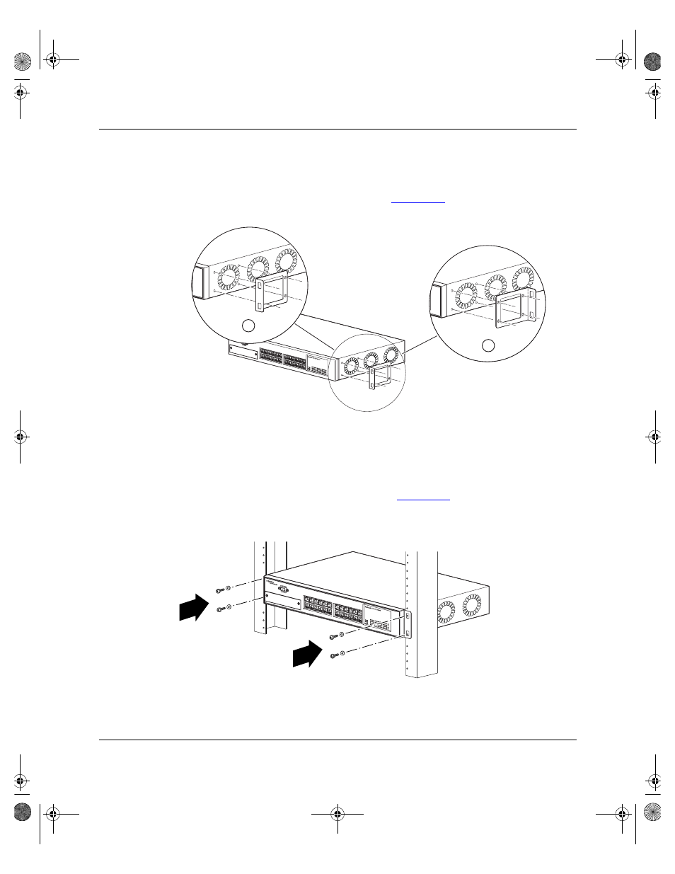 Figure 2-3, Attaching mounting brackets -6, Figure 2-4 | Nortel Networks 450 User Manual | Page 114 / 290