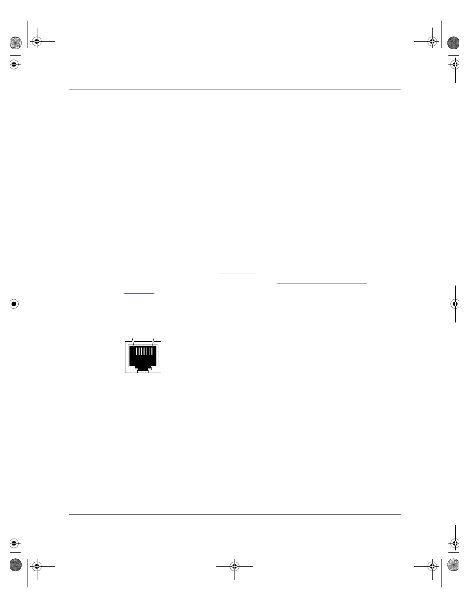 Appendix e connectors and pin assignments, Rj-45 (10base-t/100base-tx) port connectors, Figure e-1 | Appendix e, E appendix e, “connectors and pin assignments, Appendix e, “connectors and pin assignments | Nortel Networks 450 User Manual | Page 271 / 290