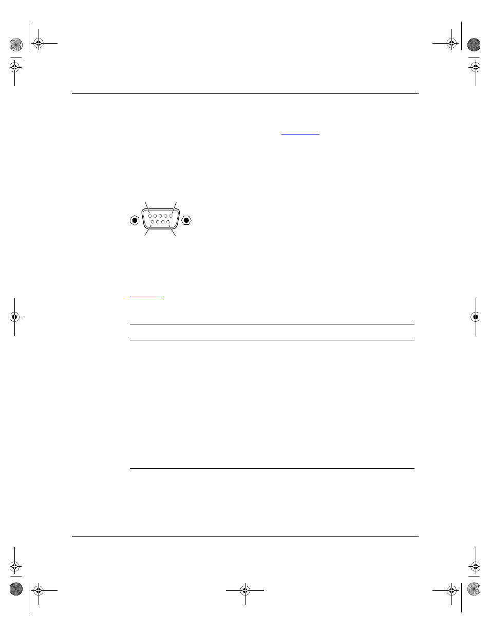 Db-9 (rs-232-d) console/comm port connector, Figure e-4, Table e-2 | Nortel Networks 450 User Manual | Page 275 / 290