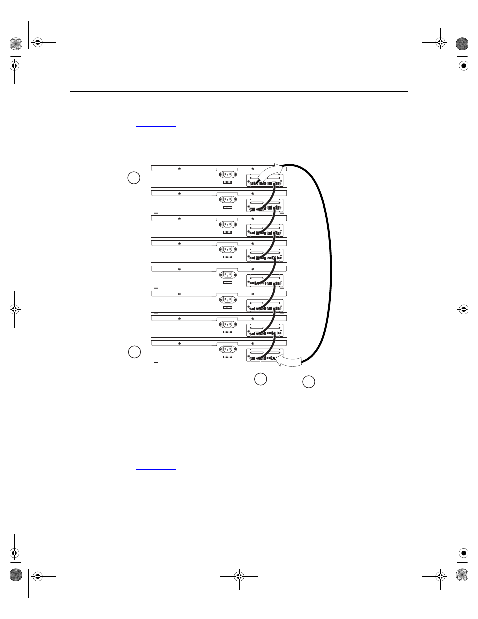 Stack up configurations, Stack down configurations, Stack up configurations -28 | Stack down configurations -28, Figure 1-12. stack up configuration example -28, N in, Figure 1-12 | Nortel Networks 450 User Manual | Page 54 / 290