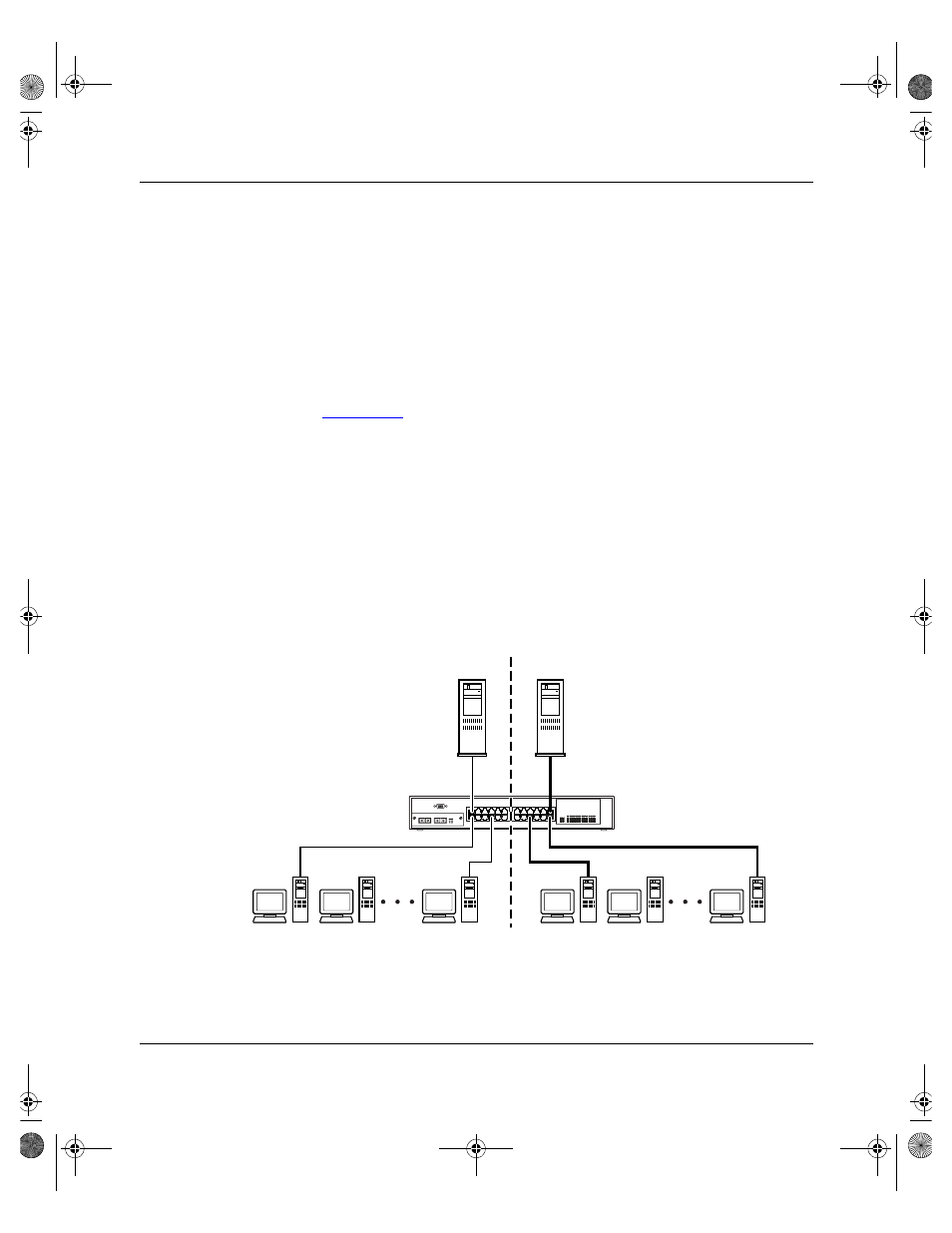 Ieee 802.1q vlan workgroups, Ieee 802.1q vlan workgroups -32, Figure 1-15. port-based vlan example -32 | Nortel Networks 450 User Manual | Page 58 / 290