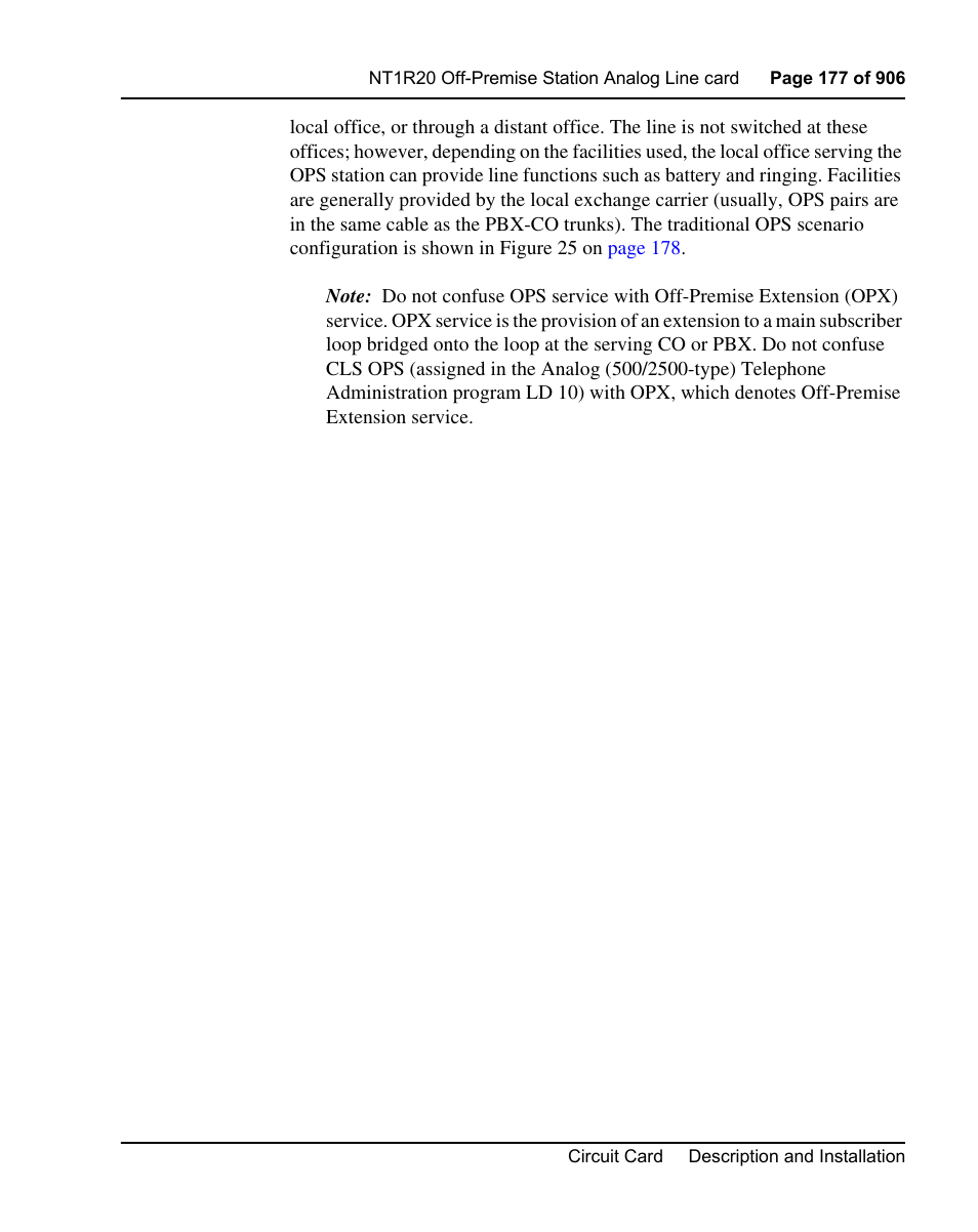 Nortel Networks Circuit Card User Manual | Page 177 / 908