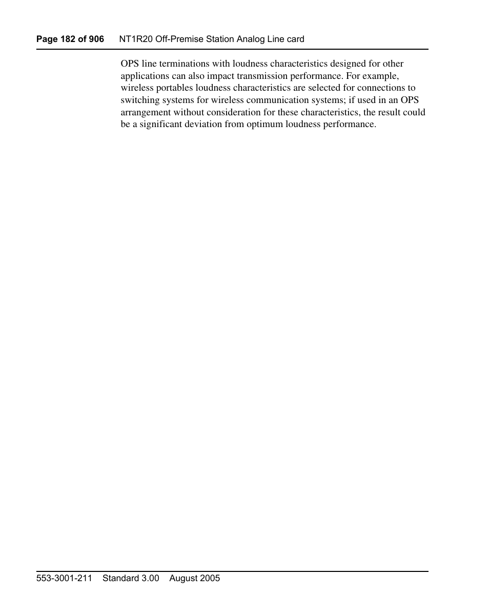Nortel Networks Circuit Card User Manual | Page 182 / 908