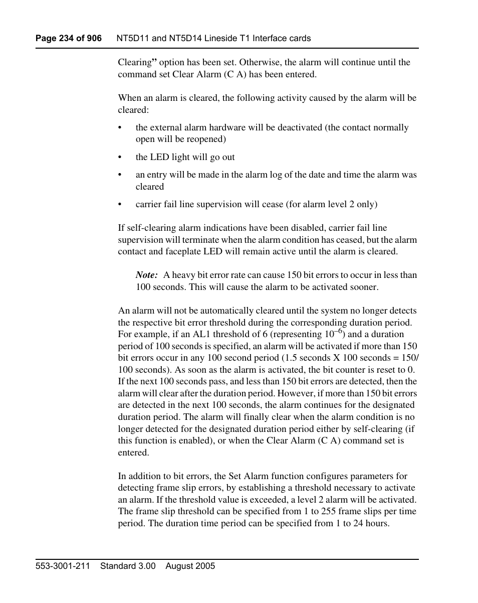 Nortel Networks Circuit Card User Manual | Page 234 / 908