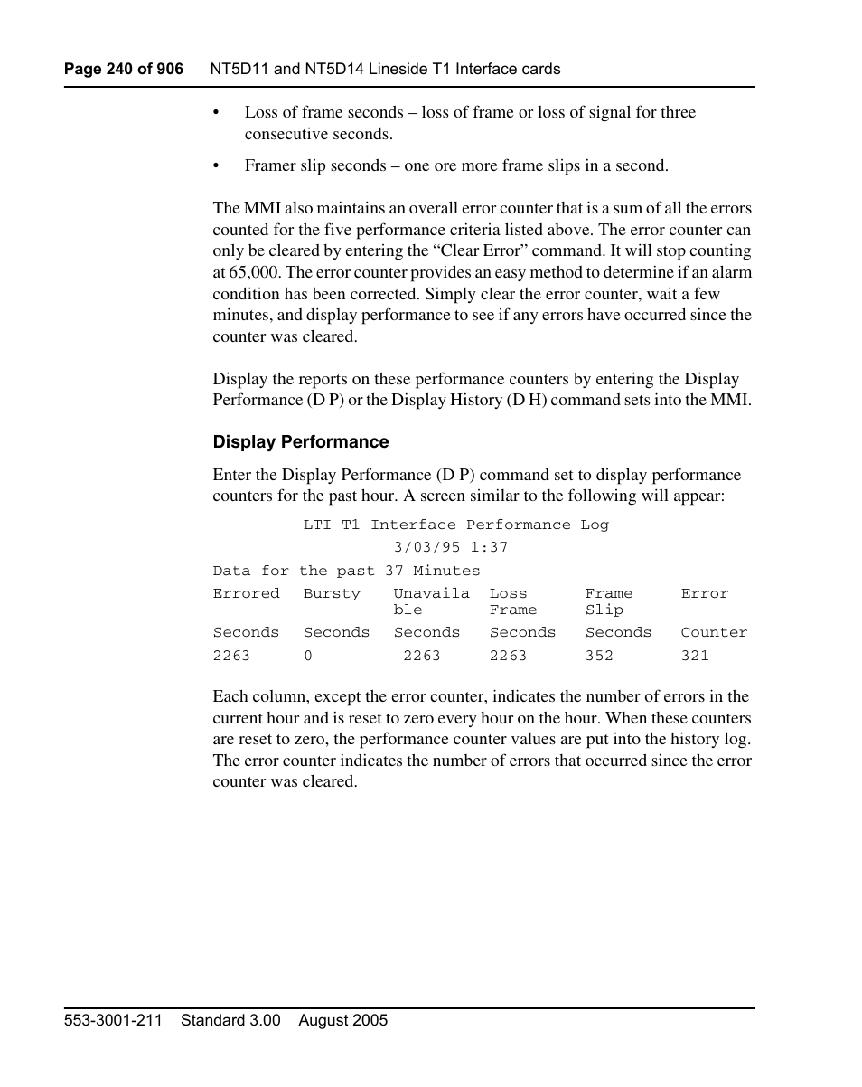 Nortel Networks Circuit Card User Manual | Page 240 / 908