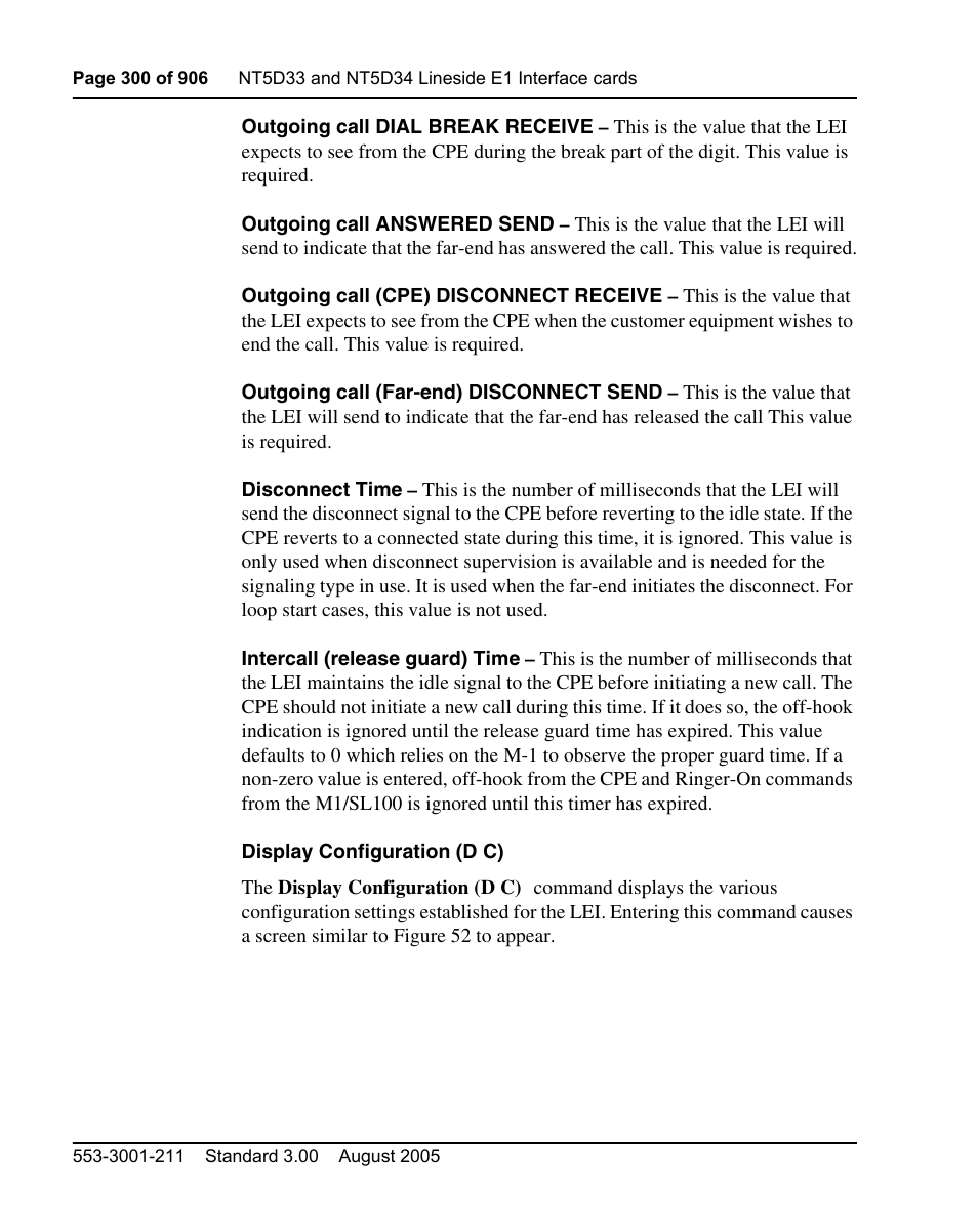 Nortel Networks Circuit Card User Manual | Page 300 / 908