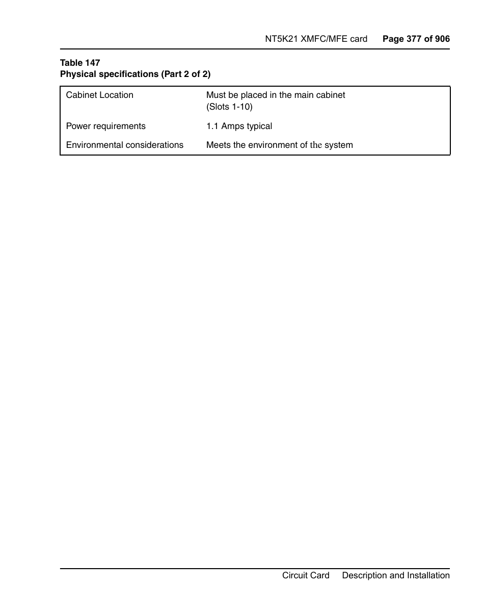 Nortel Networks Circuit Card User Manual | Page 377 / 908