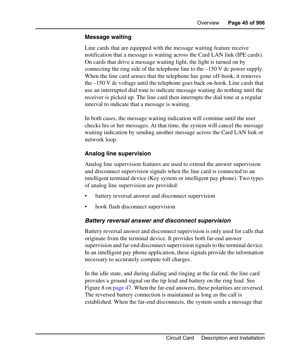 Nortel Networks Circuit Card User Manual | Page 45 / 908