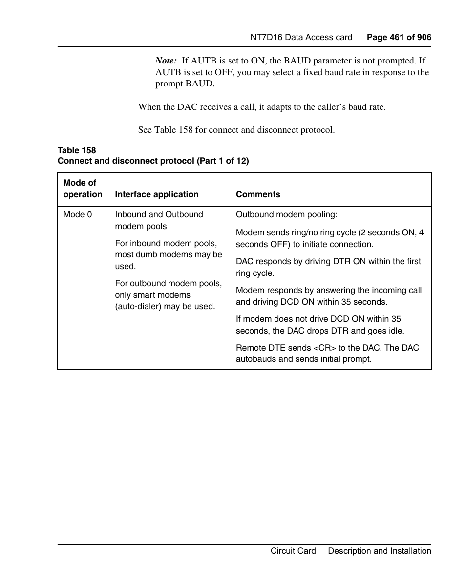 Nortel Networks Circuit Card User Manual | Page 461 / 908