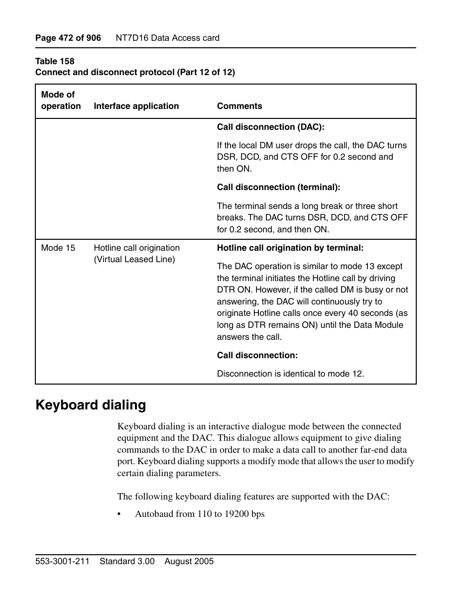 Keyboard dialing | Nortel Networks Circuit Card User Manual | Page 472 / 908