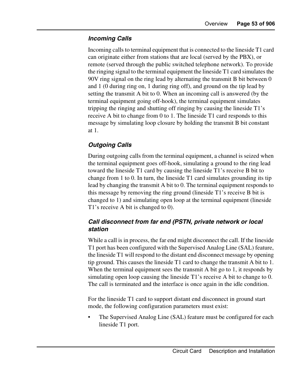 Nortel Networks Circuit Card User Manual | Page 53 / 908