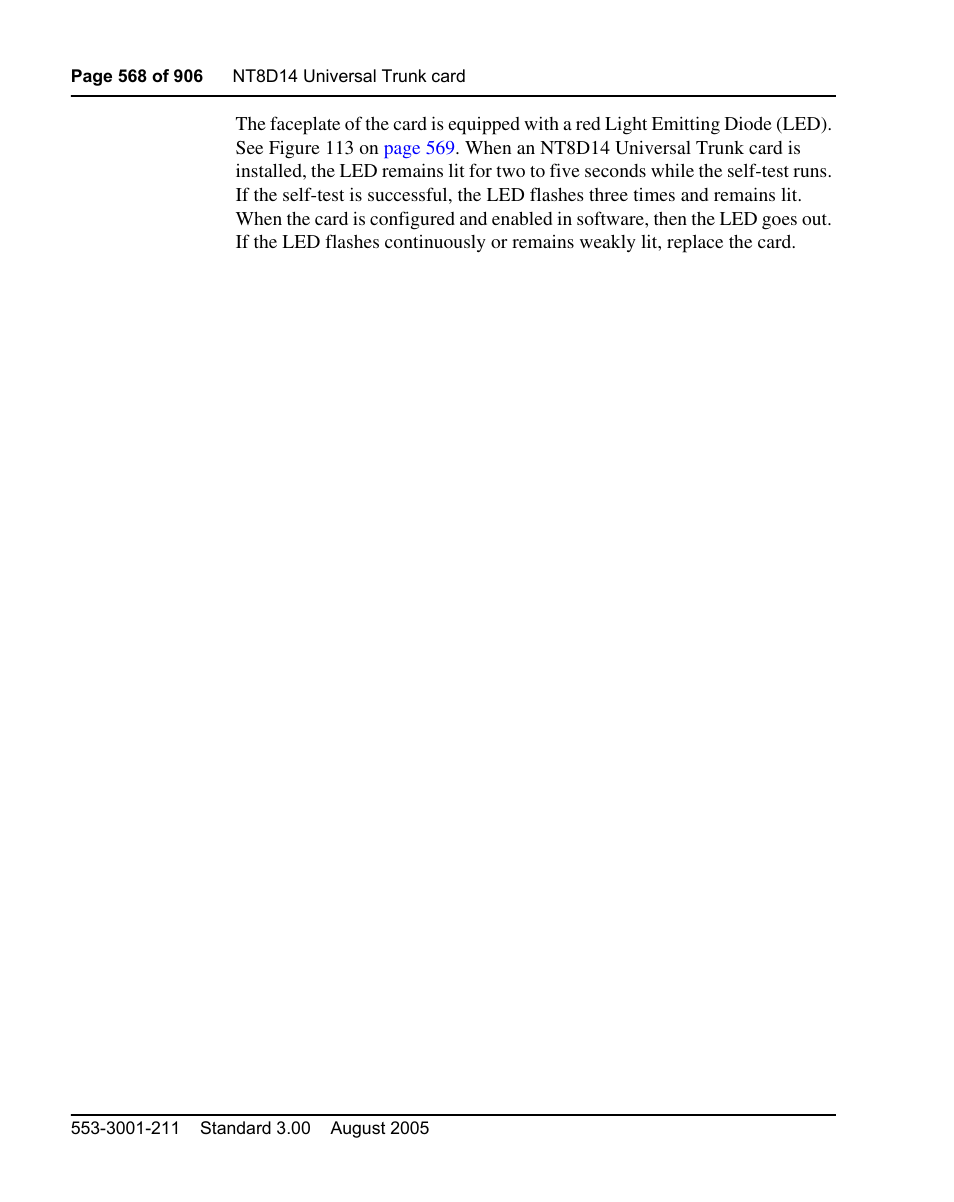 Nortel Networks Circuit Card User Manual | Page 568 / 908
