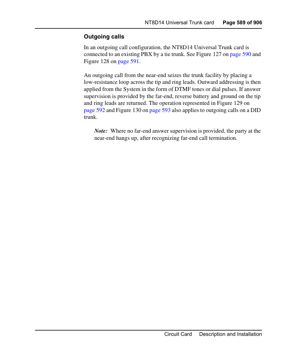 Nortel Networks Circuit Card User Manual | Page 589 / 908