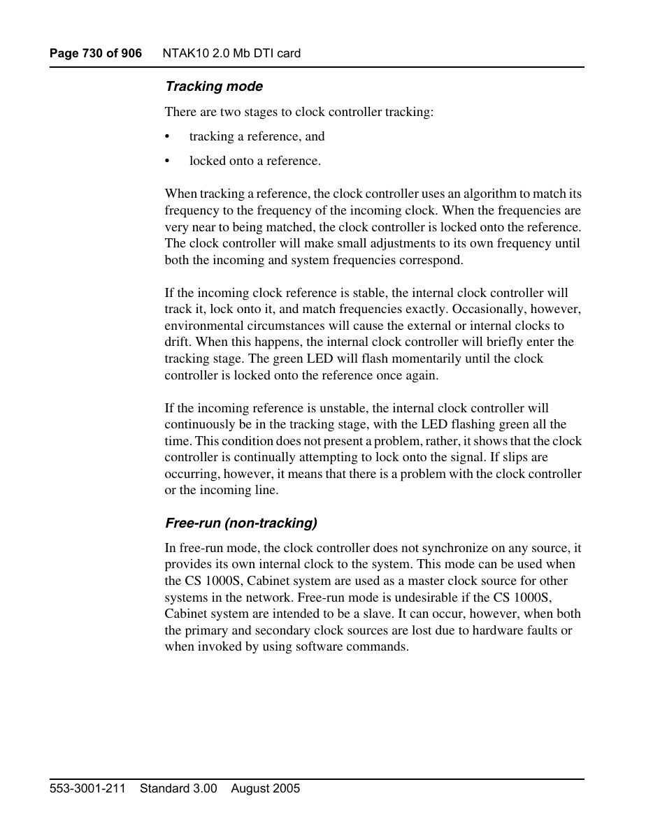 Nortel Networks Circuit Card User Manual | Page 730 / 908
