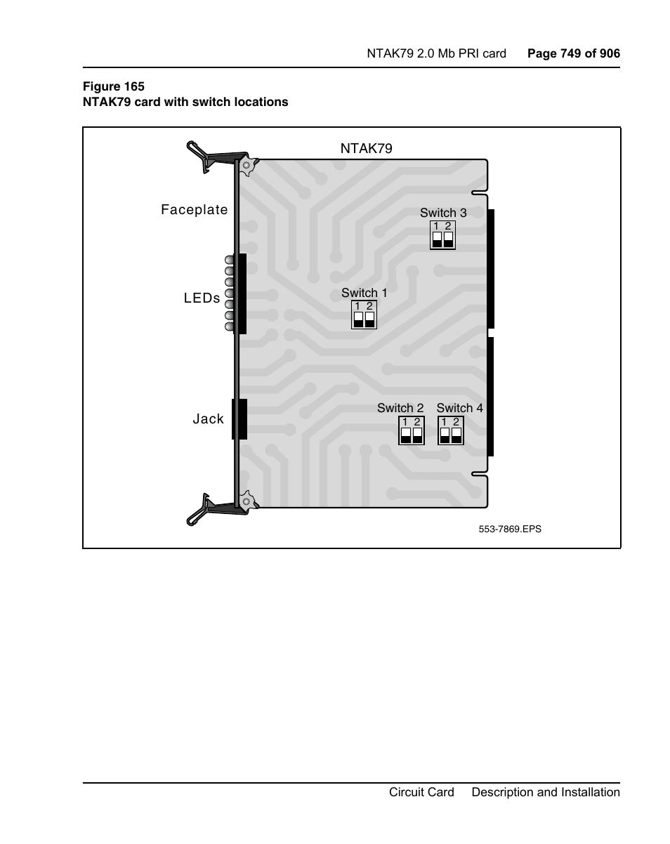 Nortel Networks Circuit Card User Manual | Page 749 / 908